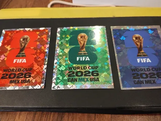 Figurinhas Taças Copa 2026 FWC 6 FWC 7 FWC 8