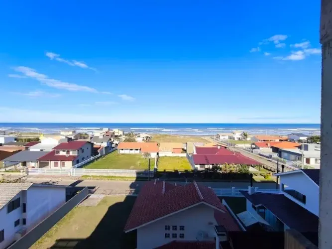 Apto 3 dorm COM VISTA MAR 150m da praia Balneário Rincão Zona Sul com parcelamento direto