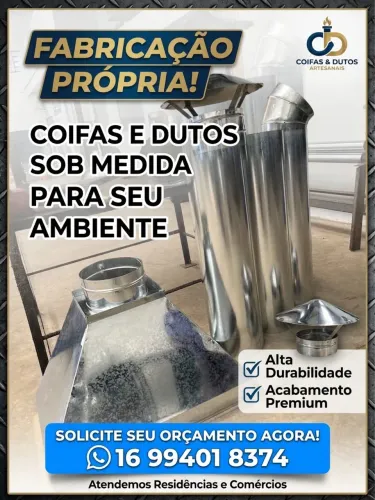 Coifas e dutos