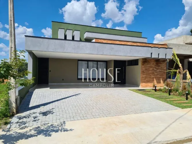 Casa em Sorocaba, com 215m², à venda em condomínio de alto padrão Residencial Gramados de