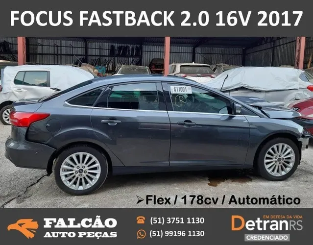 focus fastback titanium powershift 2.0 16v 2017 duratec gdi em peças