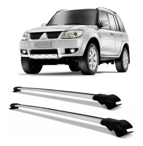 Travessa Teto Pajero TR4 Projecar - Preto e Prata 