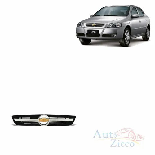 Grade Astra Preta 2003 à 2011 com Emblema