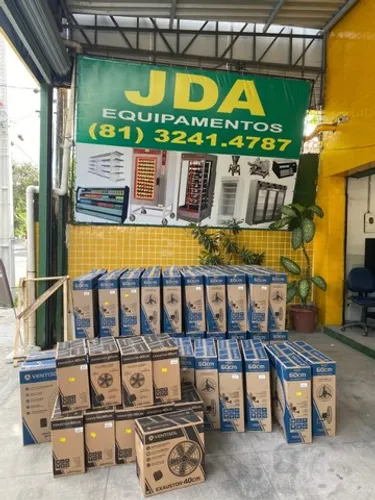 Ventilador de parede comercial 60 cm premium 200 watts - motor com 2 rolamentos - avista