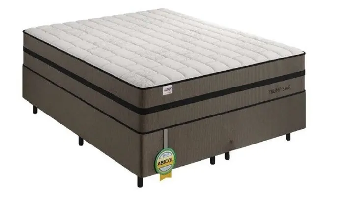 Quarto cama box casal colchão+base 