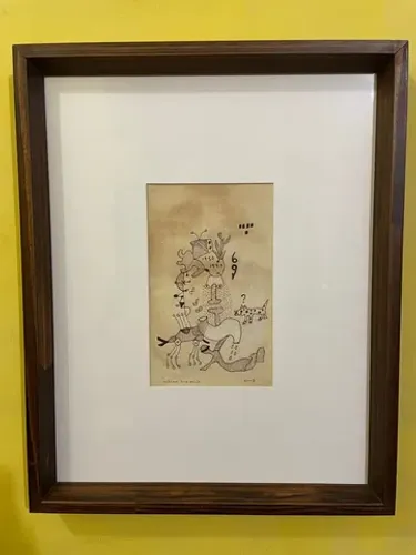OBRA DE ARTE CÍCERO MANOEL; TIPOS URBANOS; Quadro;