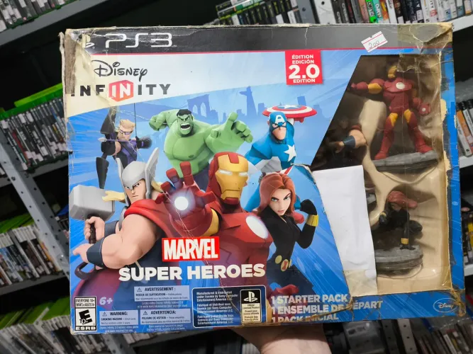 Jogo Disney Infinity 2.0 Marvel Super Heroes PS3 - Edição Colecionador