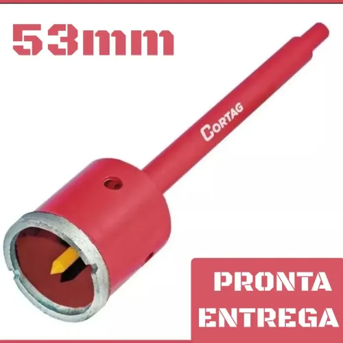 SERRA COPO LONGA DIAMANTADA 53mm CORTAG