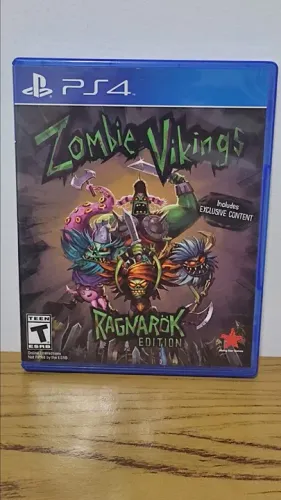 Jogo Mídia Física Zombie Vikings Original Playstation Ps4