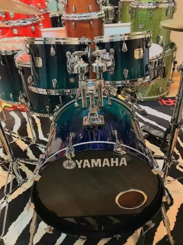 Bateria yamaha birch custom absolute 10x8 12x9 14x14 16x16 22x18 