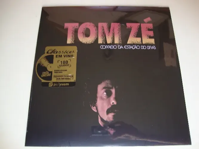 LP - Vinil - Tom Zé - Correio da Estação do Brás - Lacrado (envio pela Jadlog / Correios)