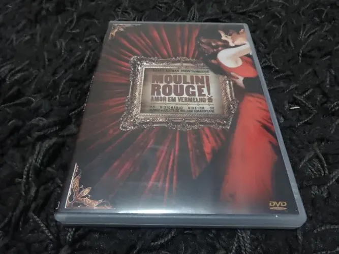 Dvd Moulin Rouge Amor Em Vermelho