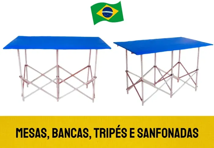 Mesa tamanho 1.40M por 90cm de largura.