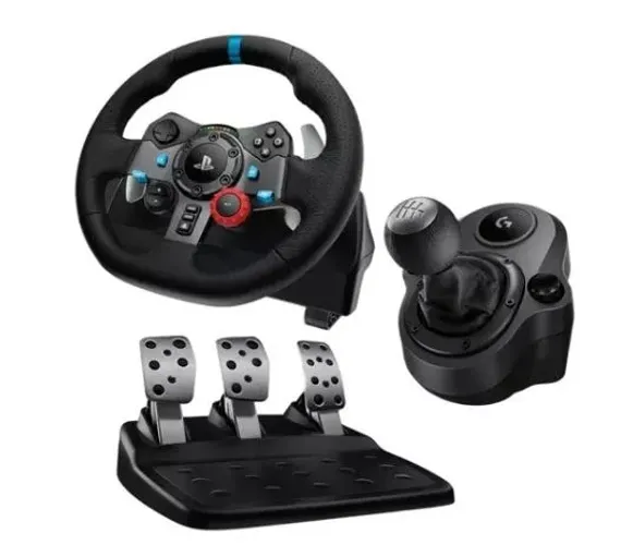Volante Gamer G29 Driving Force Logitech G - Novo. Nunca usado.