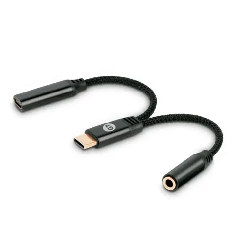 Adaptador USB-C para P2 e USB-C GT - WZetta