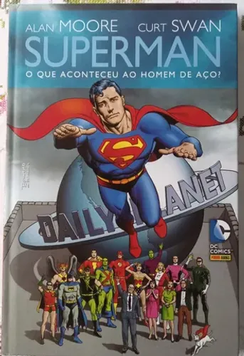 HQ capa dura O que aconteceu ao homem de aço da panini comics
