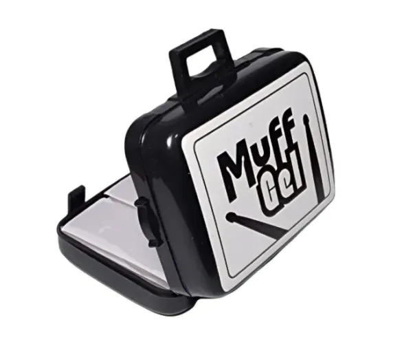 Muff Gel Abafador para caixa tom surdo kit com 6 unidades
