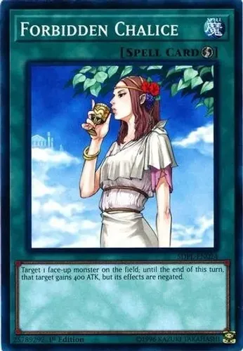 Yugioh!!! Forbidden Chalice- Sdpl-pt024 Common