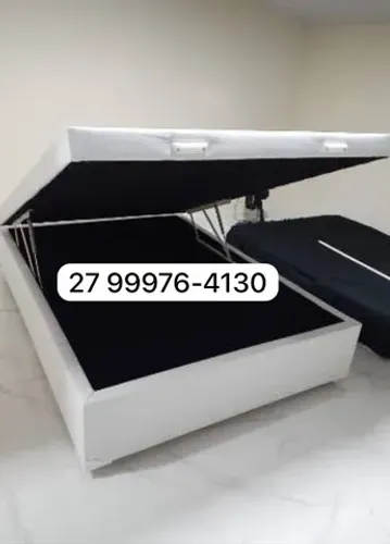 Cama box casal baú