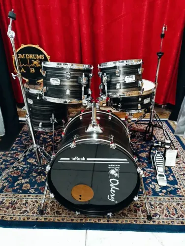 Bateria Odery inrock  shellpack bumbo 20 " impecável 