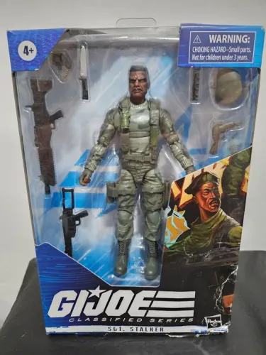 Figura de Ação G.I. Joe Classified Series Sgt. Stalker