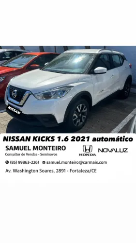 NISSAN KICKS 1.6 AUTOMATICO 2021