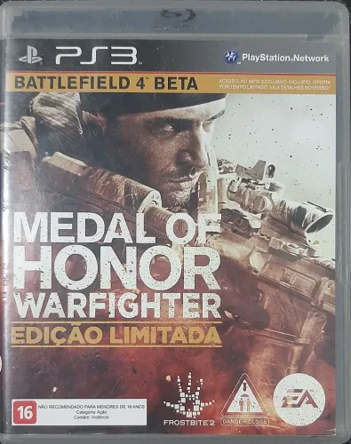Medal of honor warfighter edição limitada ps3 semi-novo