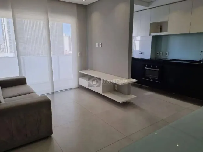 Flat com 1 dormitório para alugar, 46 m² por R$ 5.740/mês - Chácara Santo Antônio - São Pa