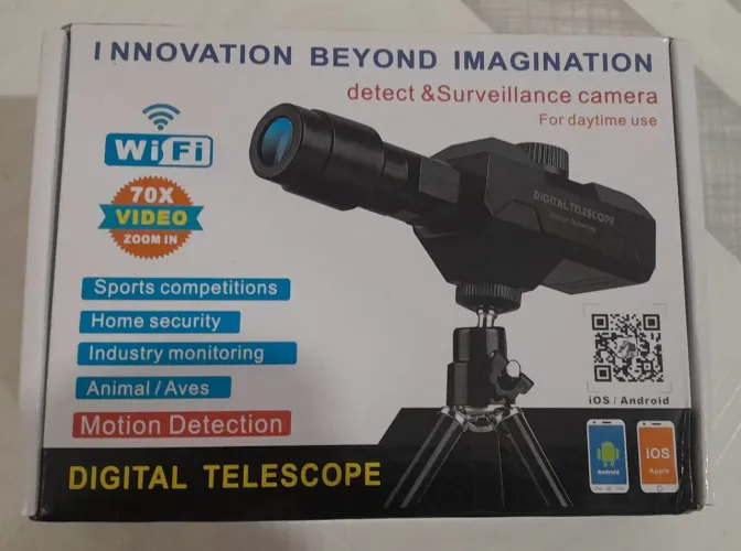 Camera de video de longo alcance via Bluetooth 