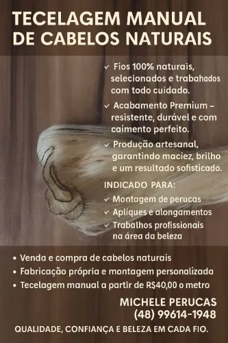 Cabelos de alongamento perucas e APLIQUE 