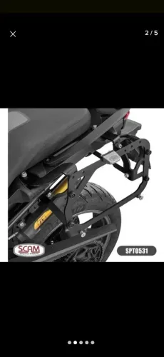 Suporte baus laterais bmw 850gs novo