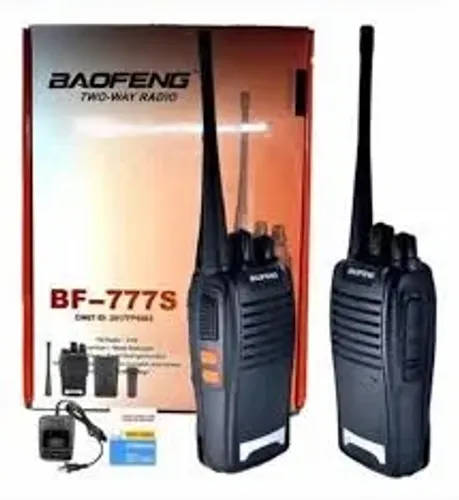 Rádio Comunicador Com 2 Walk Talks, 16 Canais C/ Alcance 4km