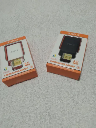 Carregador Rápido ?'GOLD 4.1A 2 USB