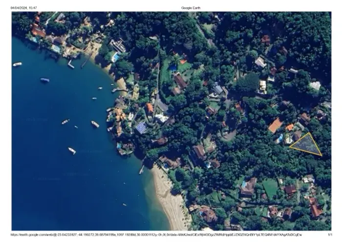 Porto Galo - Angra dos Reis - Terreno plano 1350m2