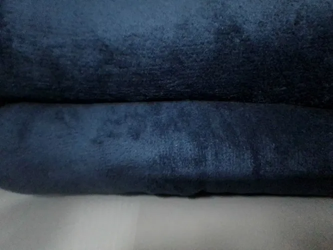 Torro 2 mantas azuis iguais