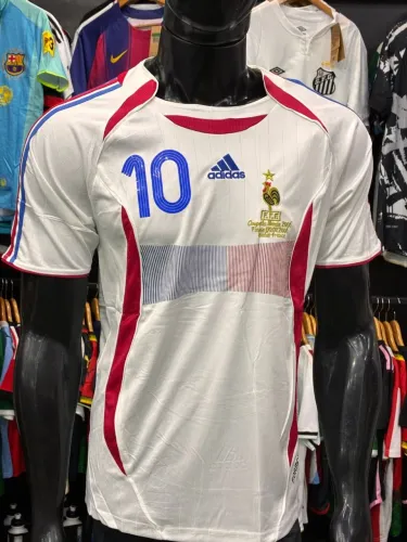 Camisa Retrô da França 2006, Zidane 10! 
