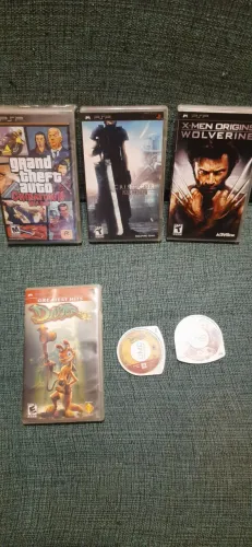 Jogos PSP usados valores na descrição!!!