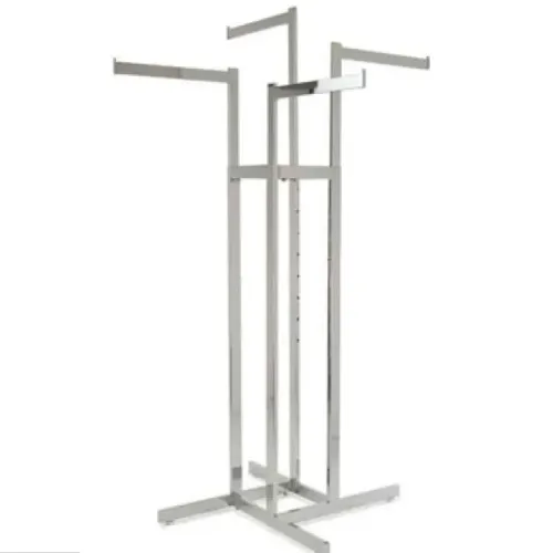 Arara para Roupas 360° Cromada 4 braçoso