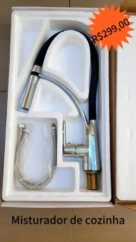 Torneira para Cozinha com Design Moderno
