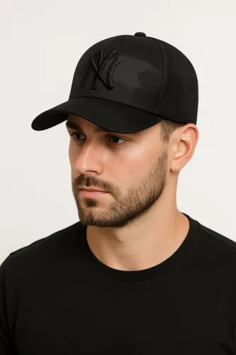 Boné NY Preto Camuflado Unisex