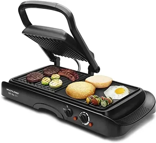 Grill 2 Em 1 Churrasqueira e Sanduicheira 2000W 220V