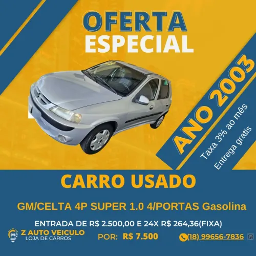 GM/CELTA 4P SUPER 1.0 4/PORTAS