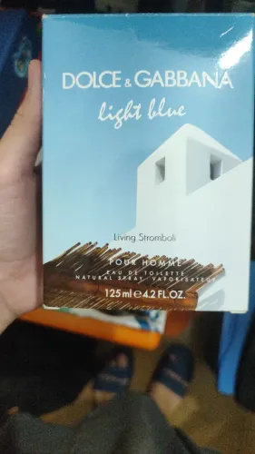 Perfume Dolce Gabanna Light BLUE Living Stromboli, Perfume de Edição Limitada.