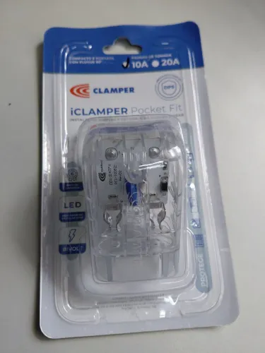 iClamper Pocket Fit - Protetor contra descargas 10A 2P 