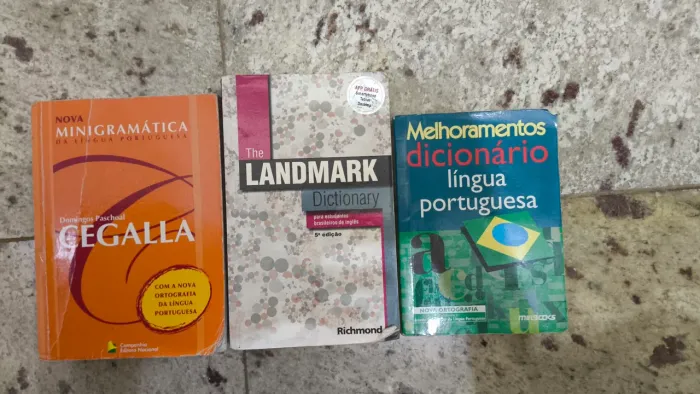 DICIONÁRIO EM OTIMO ESTADO, cegalla, landmark e melhoramentos
