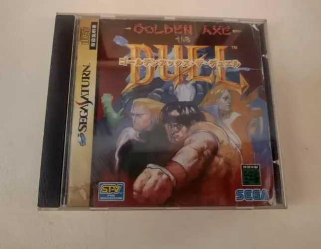 Golden Axe The Duel Original Japonês Sega Saturn - Leia Tudo