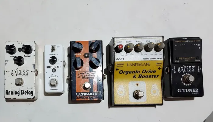 Pedais para Guitarra