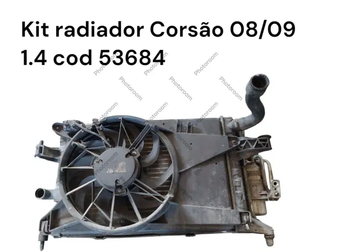 Kit radiador Corsa 08/09 1.4