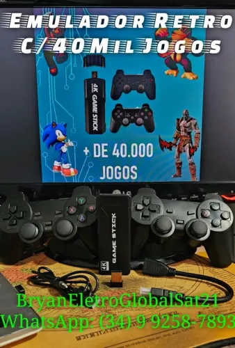 Emulador Retro com 30 mil jogos!