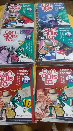 Livros Didáticos Conquistas - Ensino Médio - 2ª Série usados módulo 3